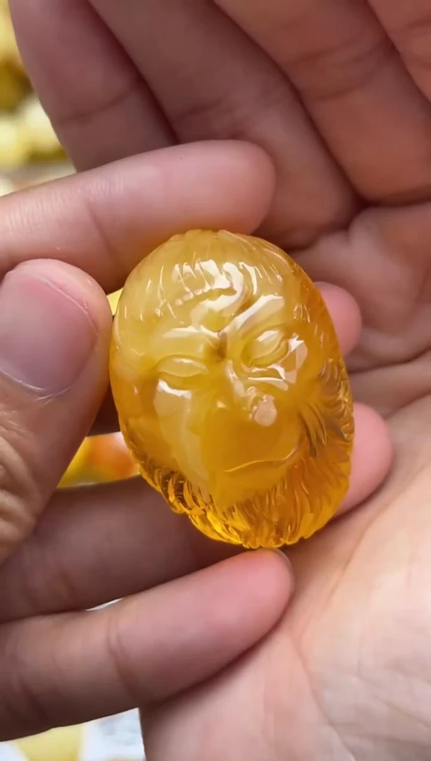 裸石蜜蜡未镶嵌天然蜜蜡微瑕珠子 假一赔万