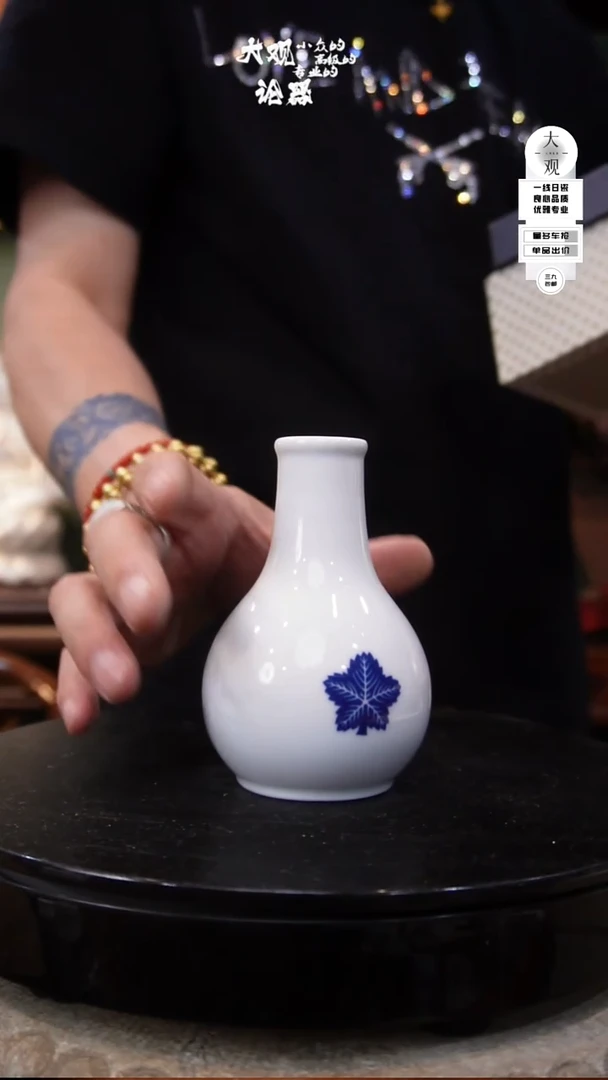 陶瓷大观论器花瓶