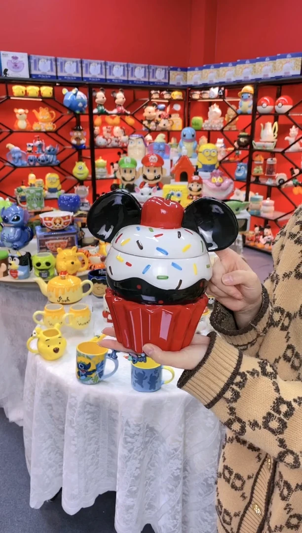 【闪购商品】.@@米奇冰激凌饼干罐