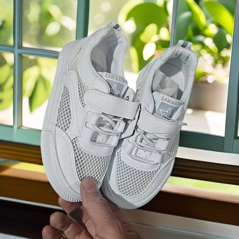 1936儿童鞋子夏季单网新款男女童百搭运动鞋软底潮鞋