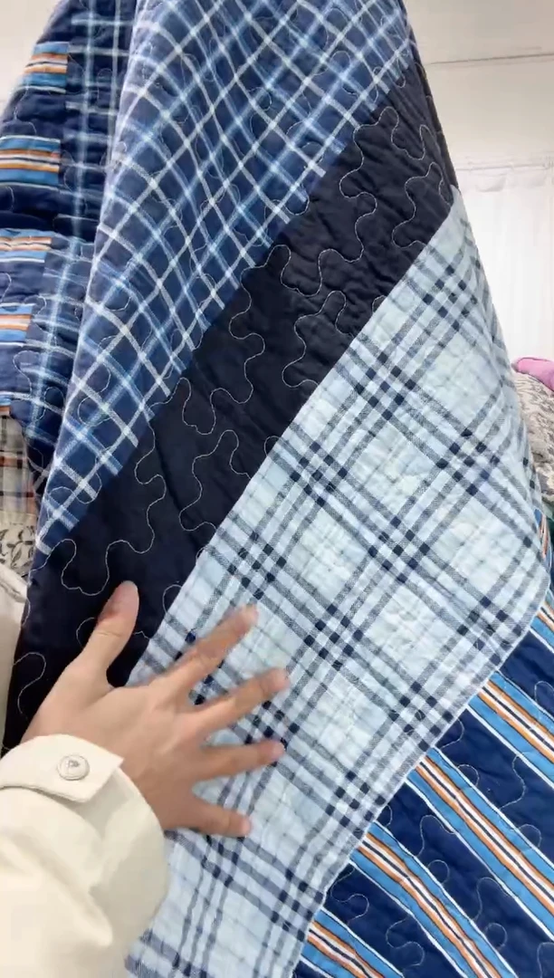 棉200*230纯棉床盖20号微瑕