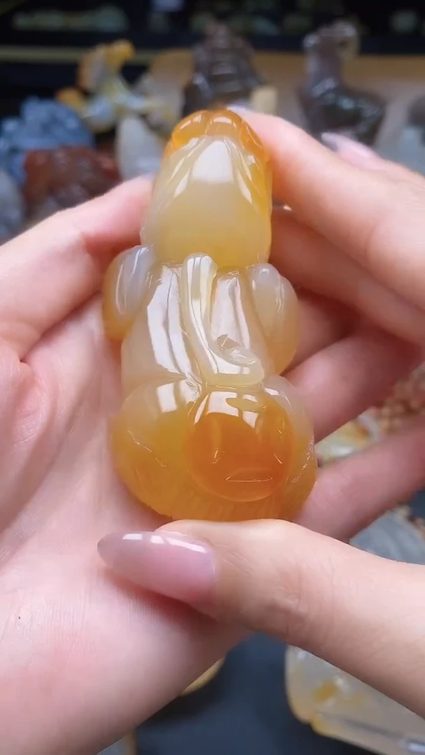 【闪购商品】玛瑙/玉髓颈饰未镶嵌dd