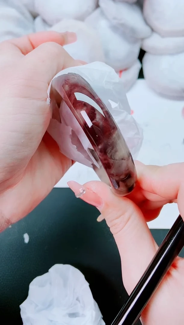 【闪购商品】石英质玉手镯未镶嵌J240-59-60