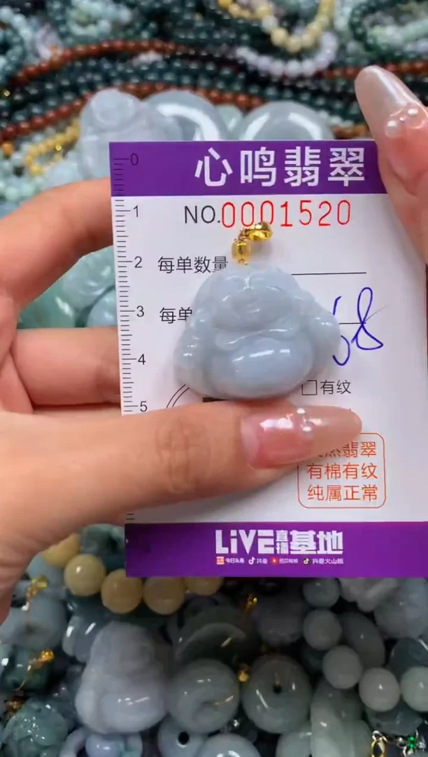 颈饰未镶嵌翡翠闪购001520