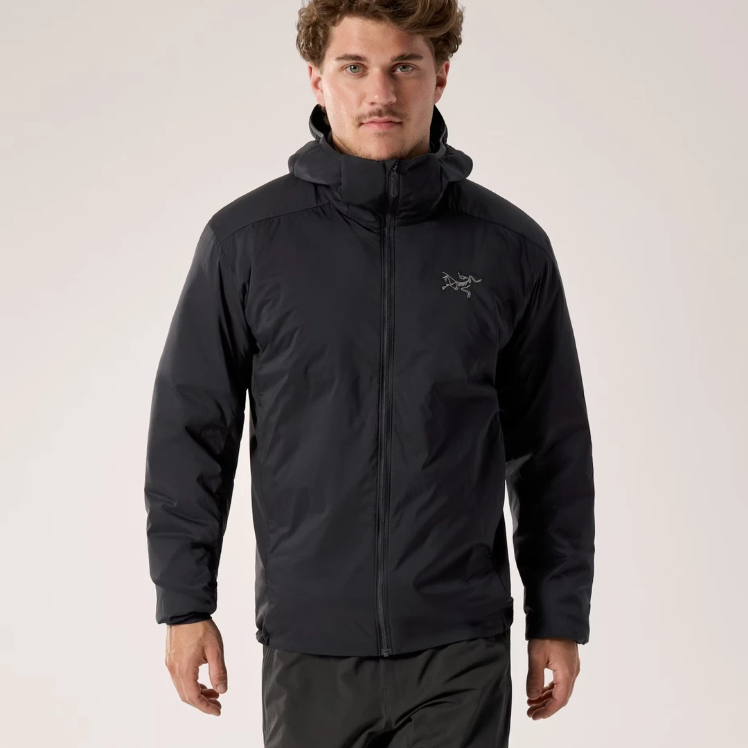 ARC'TERYX/始祖鸟Atom Hoody Logo耐磨防水防风保暖连帽外套男款T