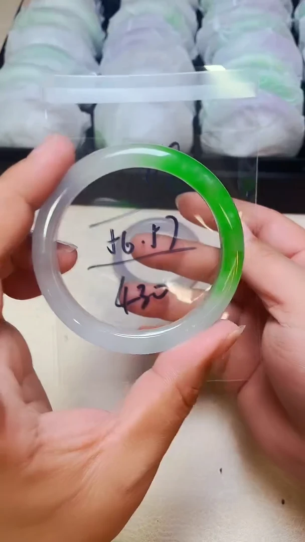 无非金属缅风美人翠手镯149