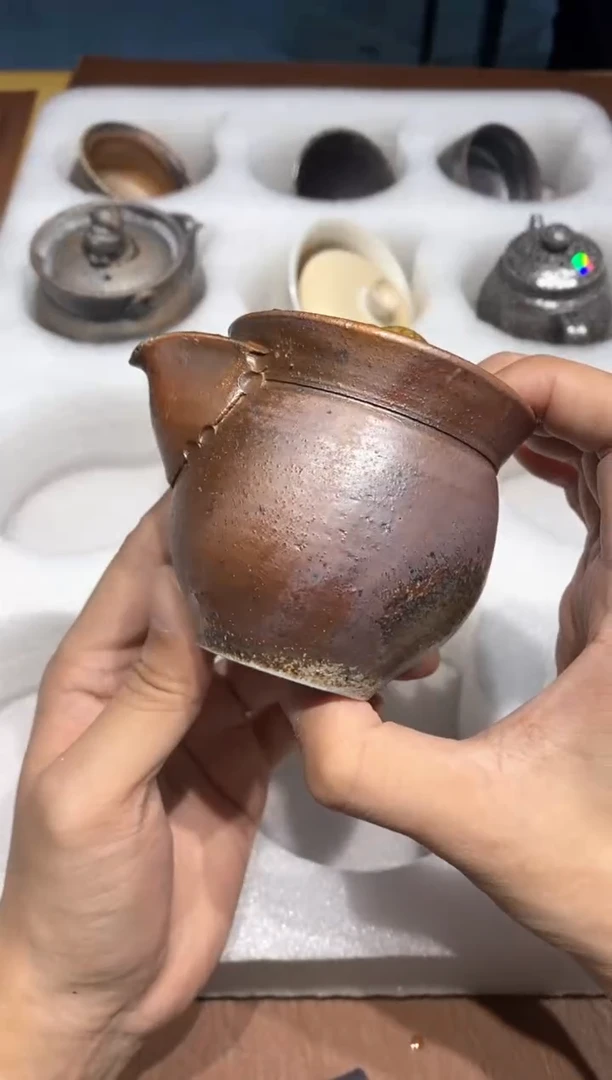奢瓷/瑞寅柴烧茶器（宝瓶）346