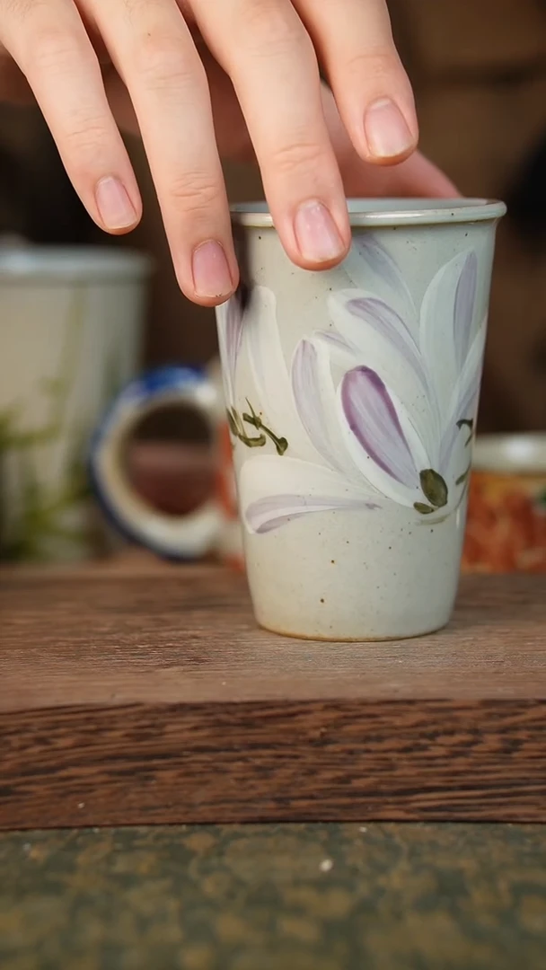 摆件泥垚手作 景德镇手工手绘器物