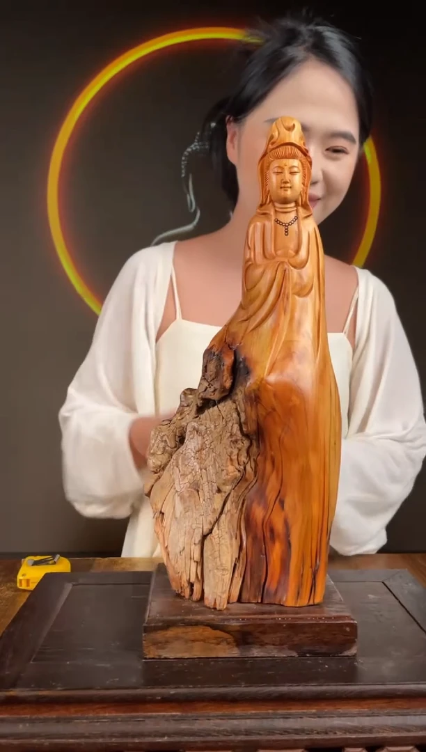 柏木（崖柏）手工摆件,先抢先得! 编号:97