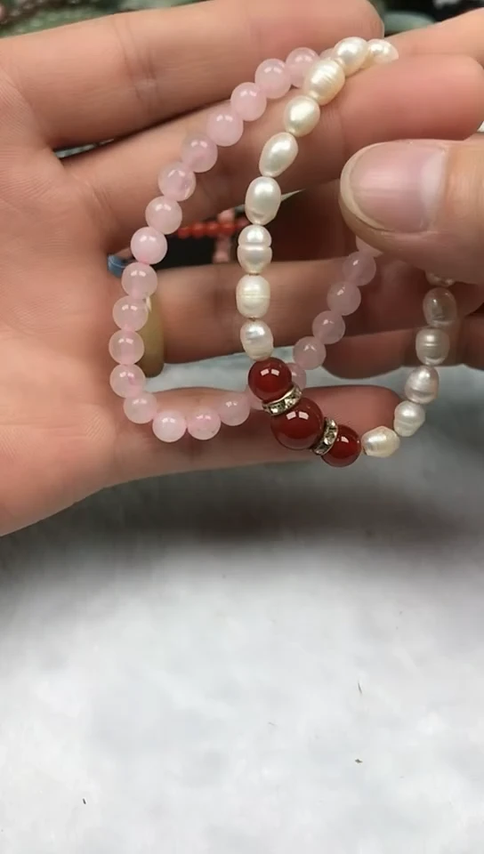 【闪购商品】淡水珍珠手绳未镶嵌一对