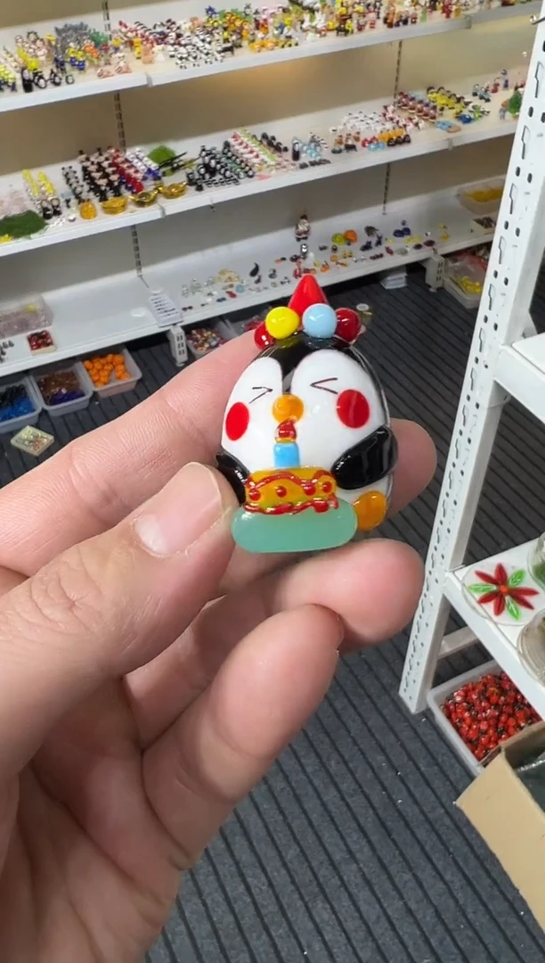 手工艺品琉璃秋*企鹅