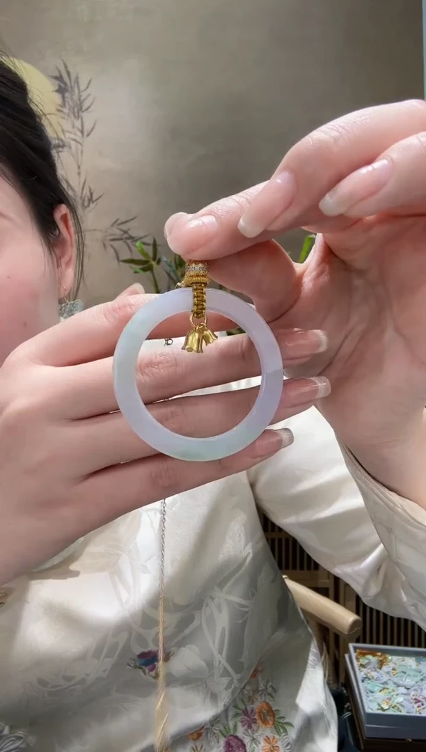 【闪购商品】翡翠耳饰未镶嵌吊坠