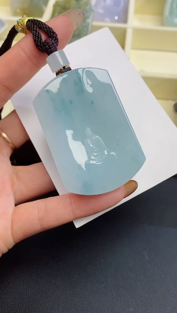 颈饰未镶嵌翡翠缅甸天然A货翡翠