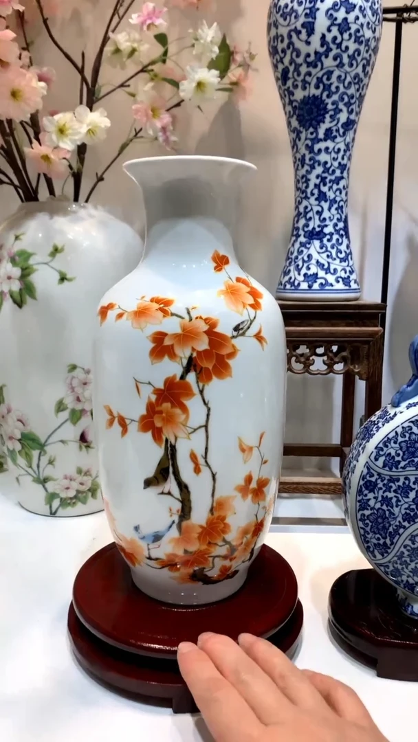 【闪购商品】景德镇陶瓷花瓶摆件1