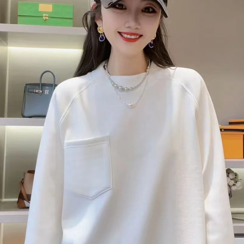 《CHUN》纯色数字卫衣