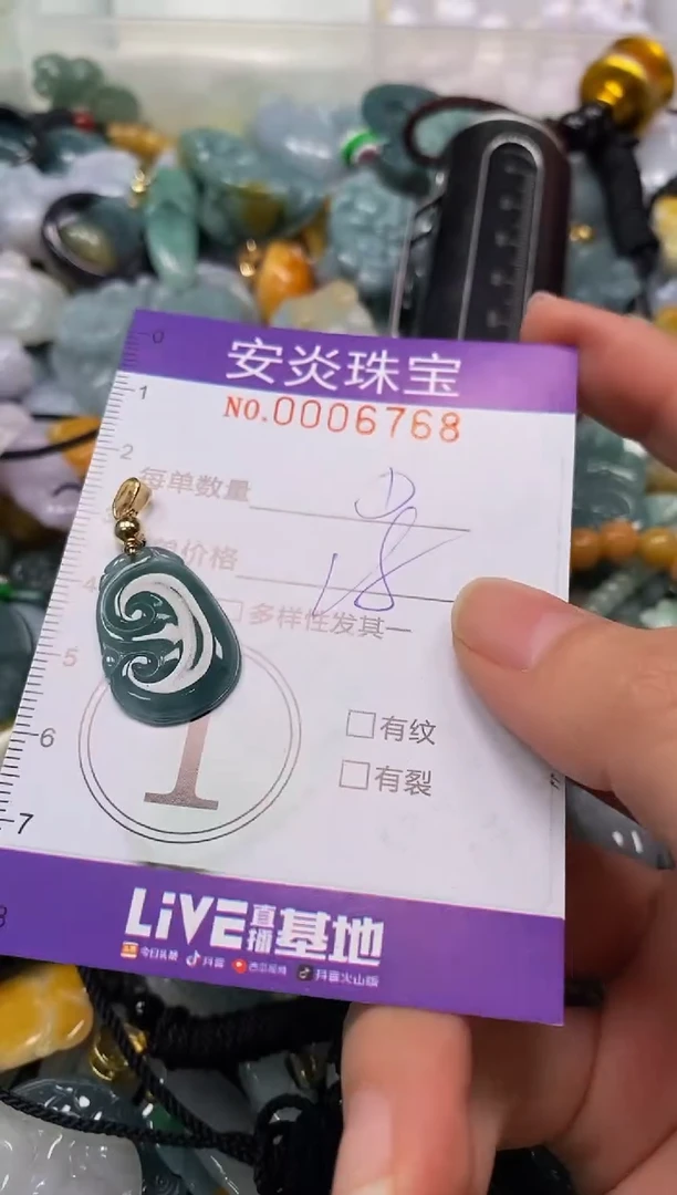 颈饰未镶嵌翡翠闪购0006768