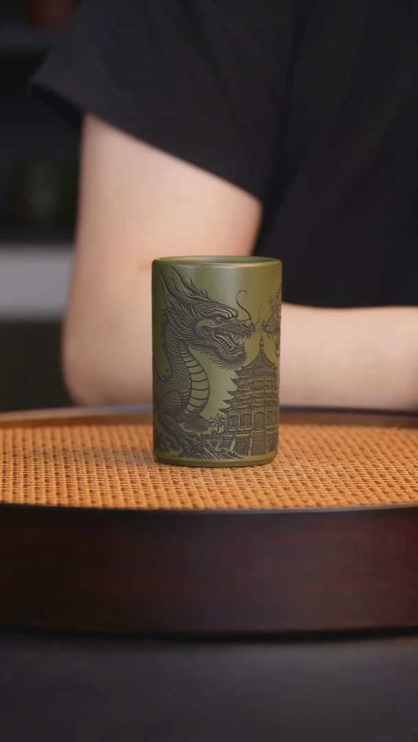 宜兴全手工紫砂杯
