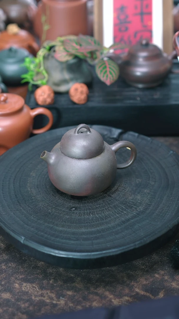 【闪购商品】柴烧裸烧 元宝壶 130CC 