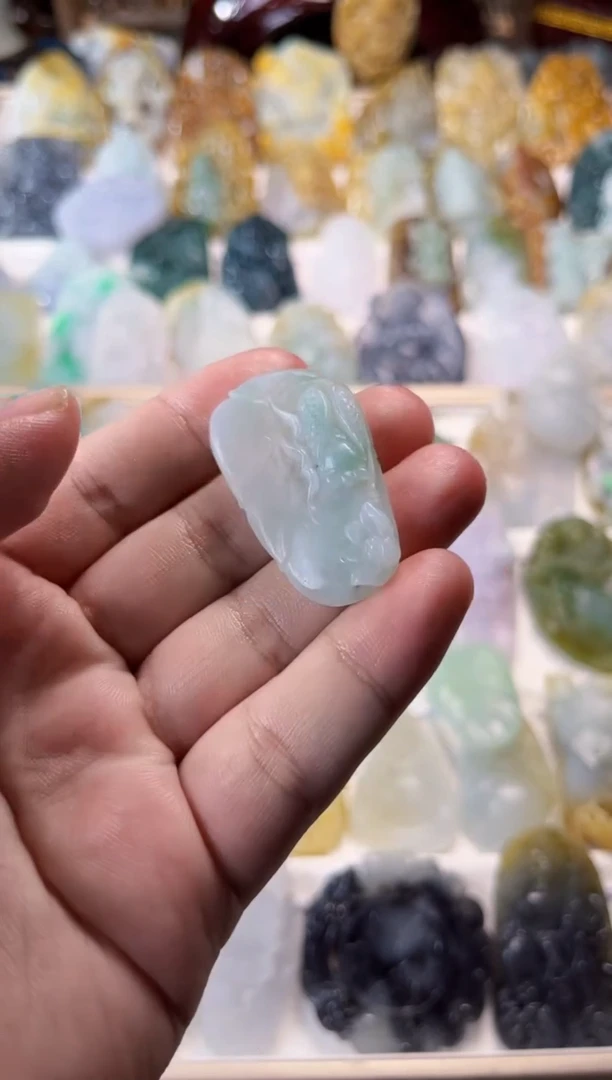 定制翡翠未镶嵌破*毛货定制 不退不换