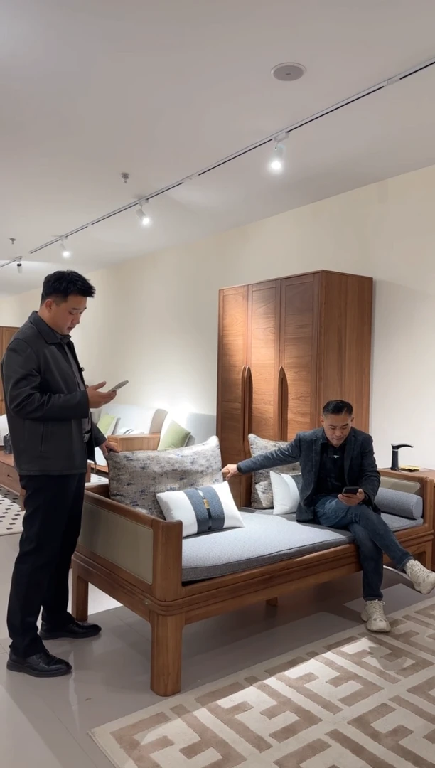 木（非红木类）单人款罗汉床