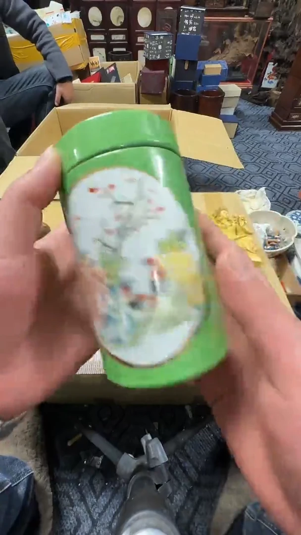 陶瓷枣****司晓凡收藏中古美术工艺品