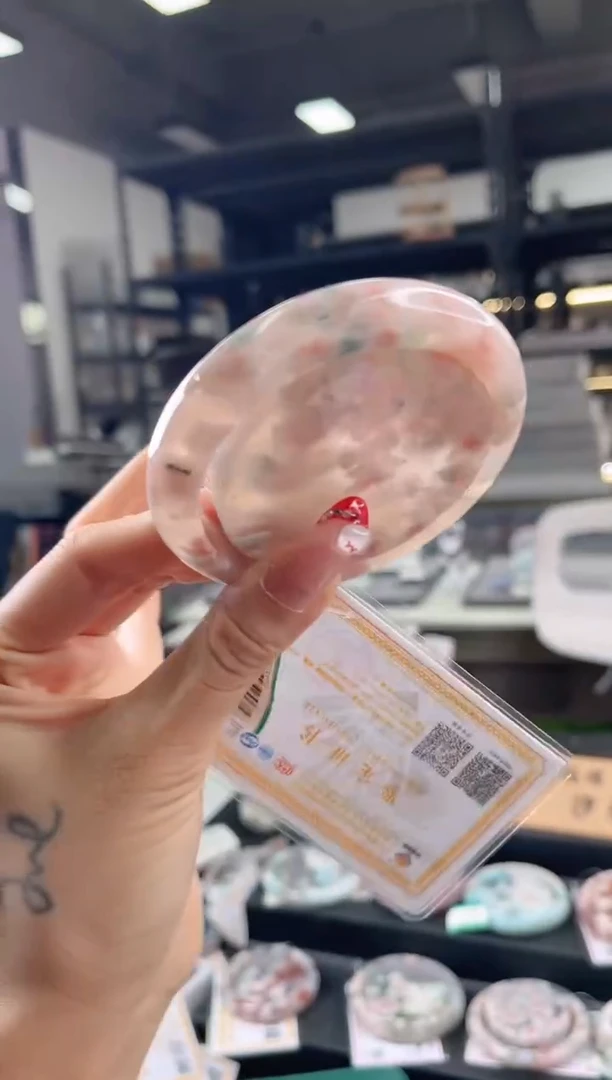 未镶嵌手镯石英质玉瑾圈口 （赠品镯心）