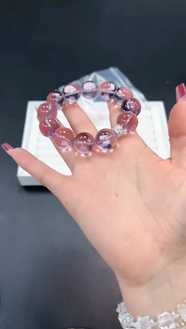 【闪购商品】水晶手串未镶嵌48i多样性发其一/1条默认微瑕