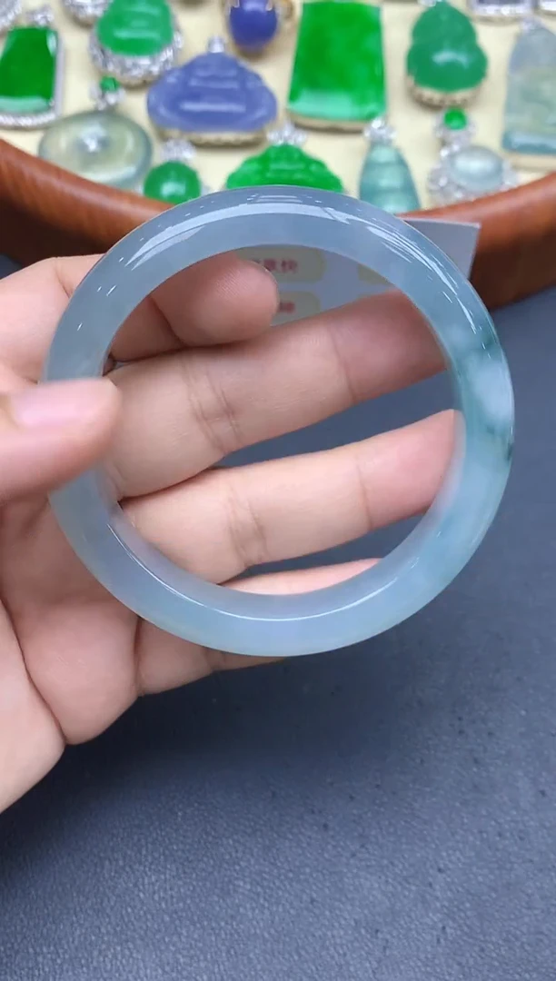 未镶嵌手镯翡翠368-中国好珍宝