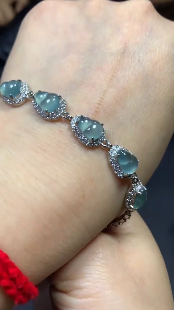 【闪购商品】翡翠手链未镶嵌0095512794多样性发一