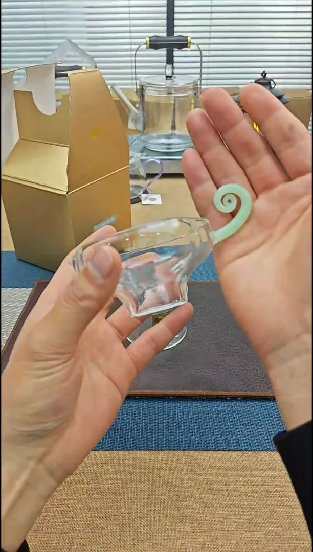 【闪购商品】禾器予乐茶漏浅玉色金标