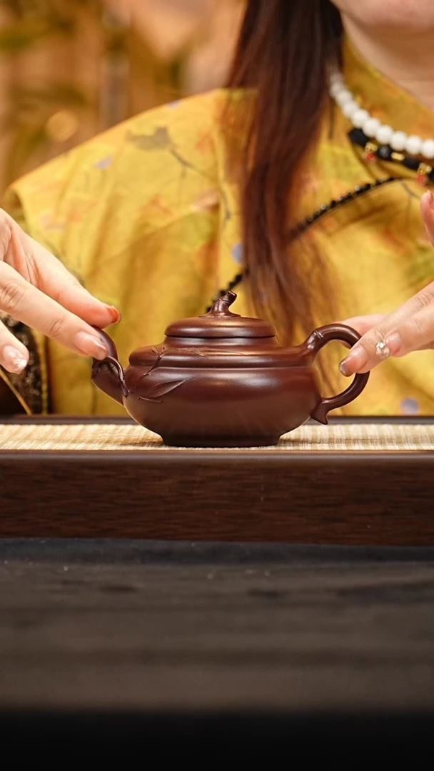 茶壶紫砂J0520002035葫芦竹