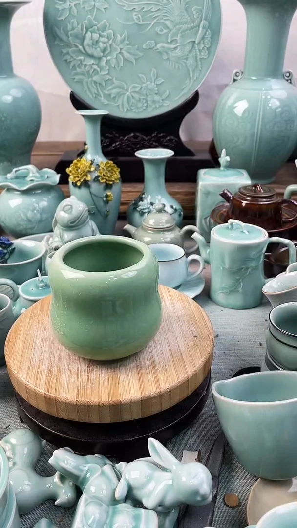 【闪购商品】特价福利 微瑕 慧仙青瓷