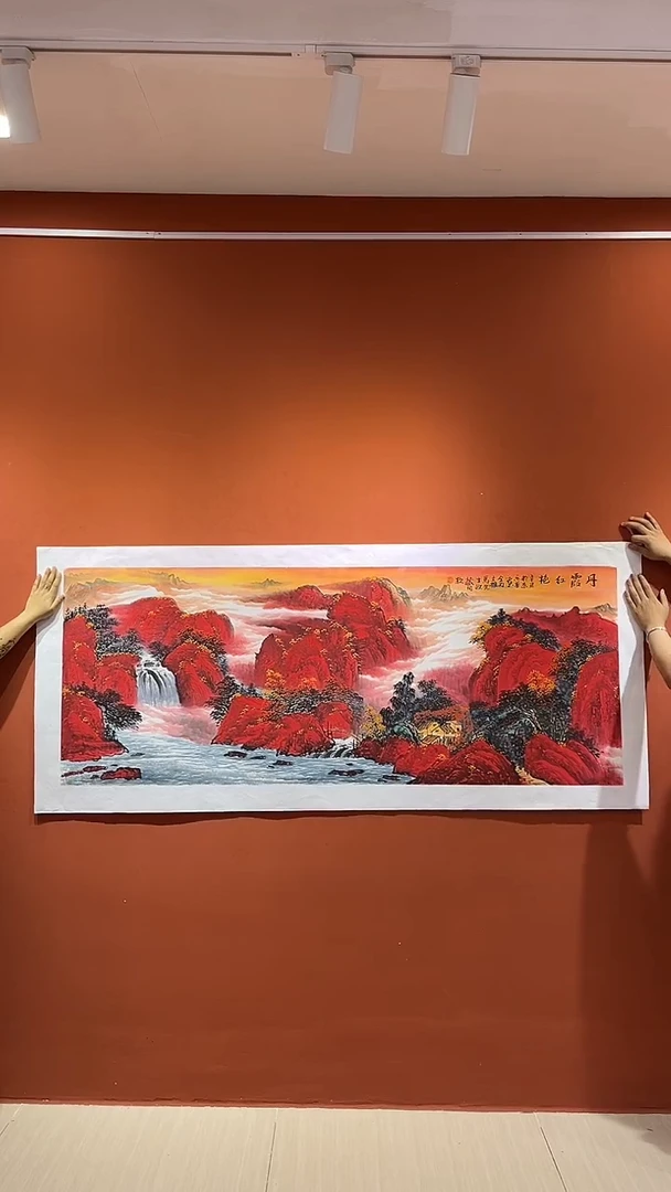 国画郑乐华手绘绘画作品26-59