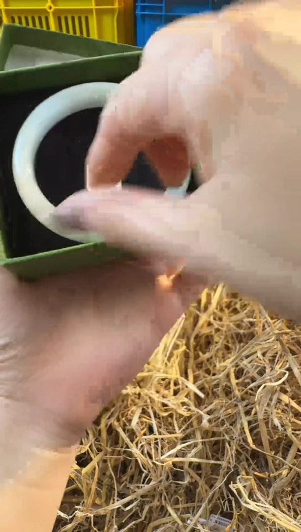 未镶嵌手镯石英质玉1017