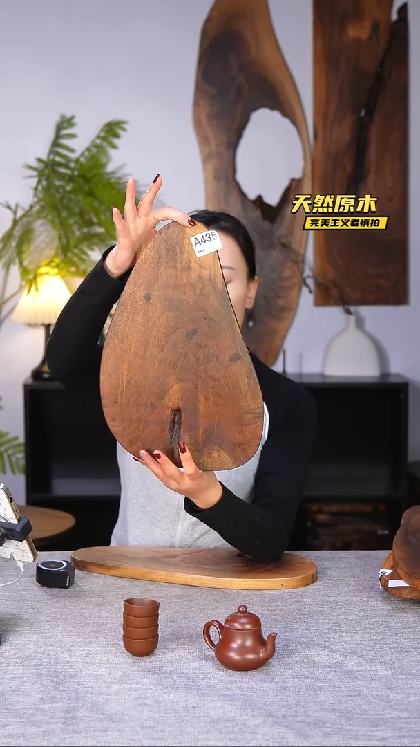木北美黑胡桃原木.干裂疤结不属于商品质量问题完美主义者慎拍