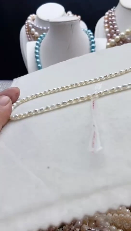 淡水珍珠未镶嵌颈饰1