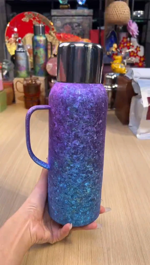 117大璐纯钛焖茶壶（渐变紫）