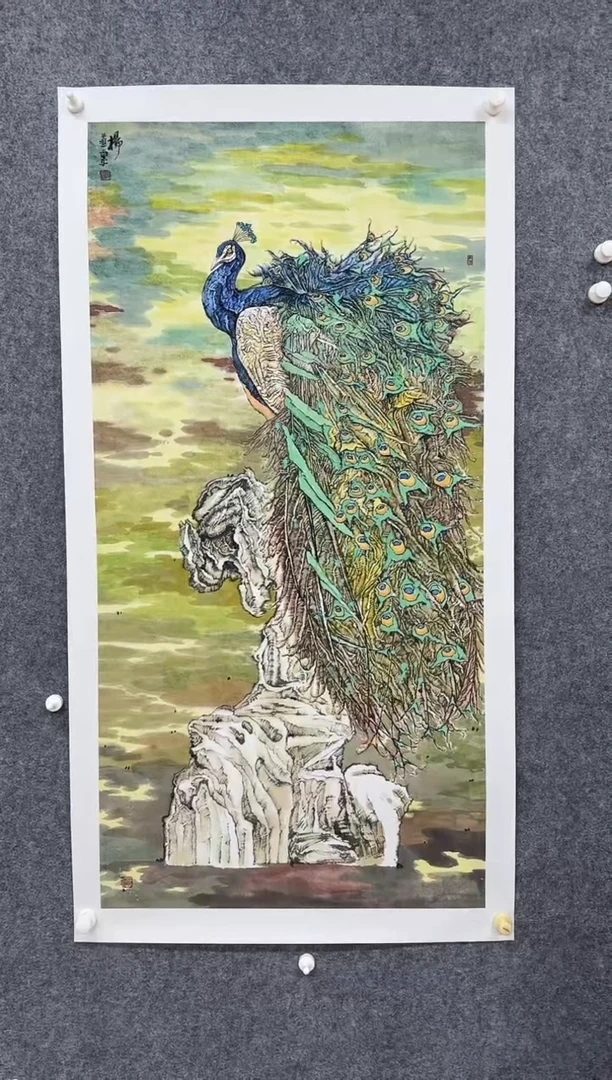 国画DH-YDQ老师绘画作品
