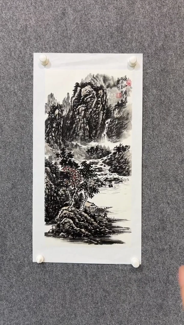 【闪购商品】绘画贺润川-2平尺-国画