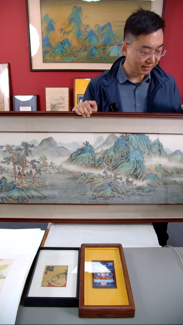 国画青绿山水青绿山水青绿山水青绿山水