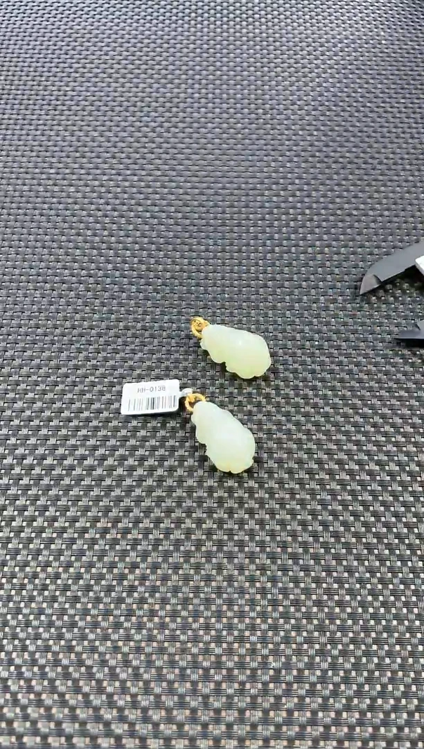 颈饰银S925镶嵌和田玉（多样性发一件）0138