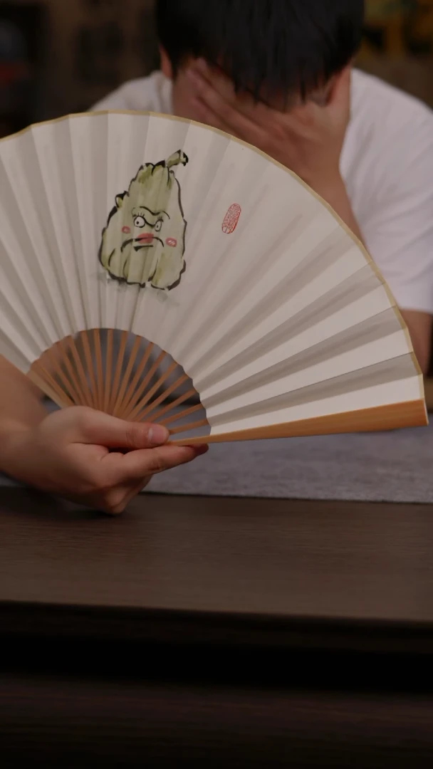 国画442-9寸玉竹-i甜瓜-