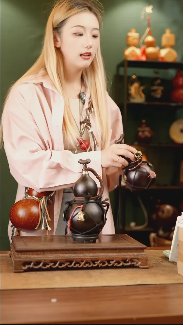 18号精品大漆酒葫芦一物一拍