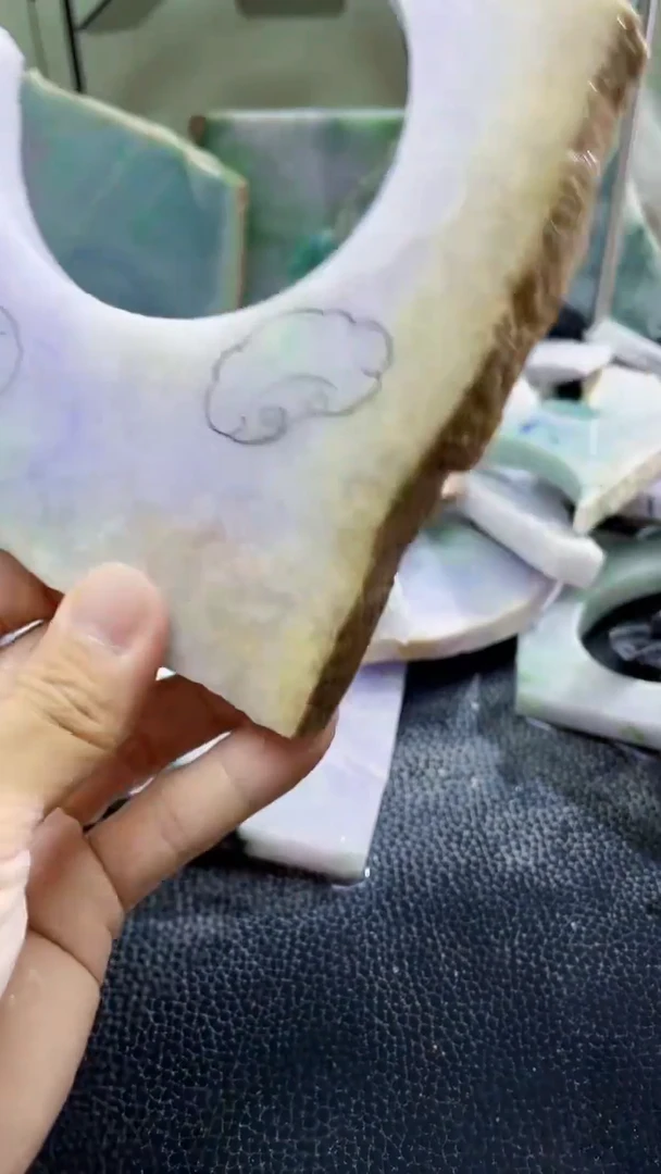 裸石翡翠翡翠A货板料