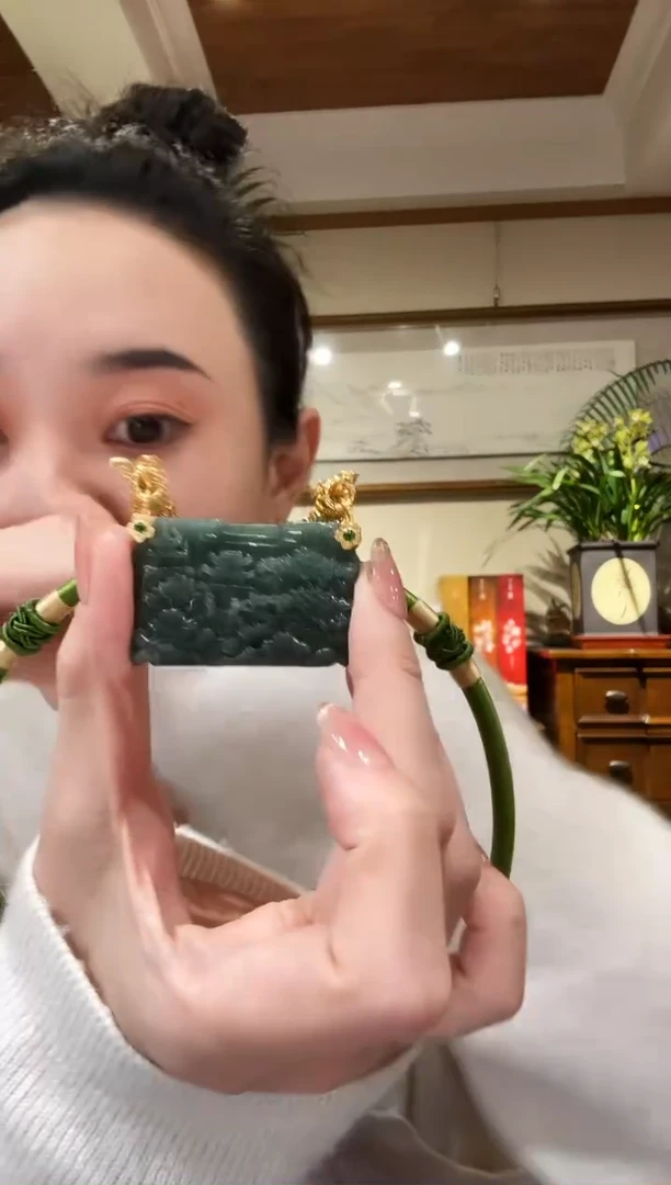 【闪购商品】翡翠颈饰未镶嵌国风