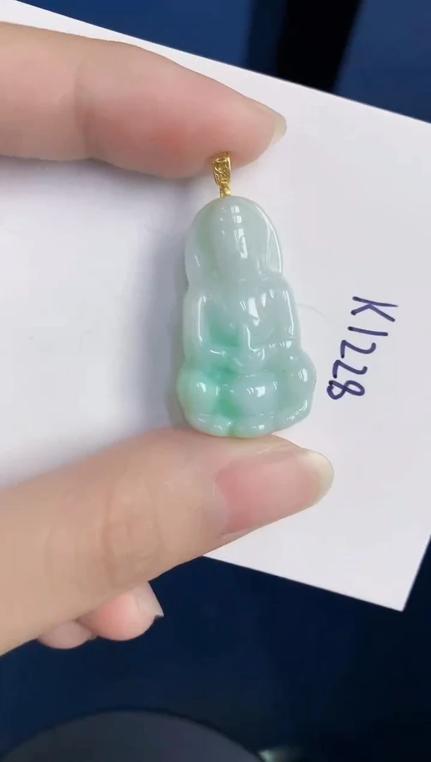 颈饰未镶嵌翡翠天然翡翠缅甸A货