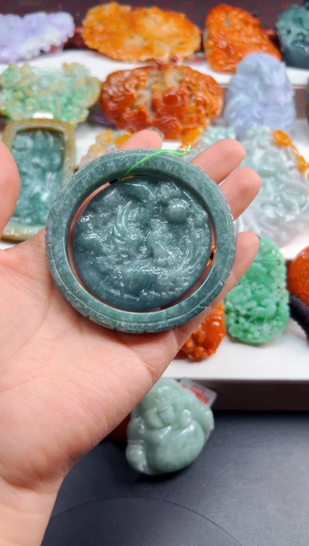 吊坠(不含链)未镶嵌翡翠18