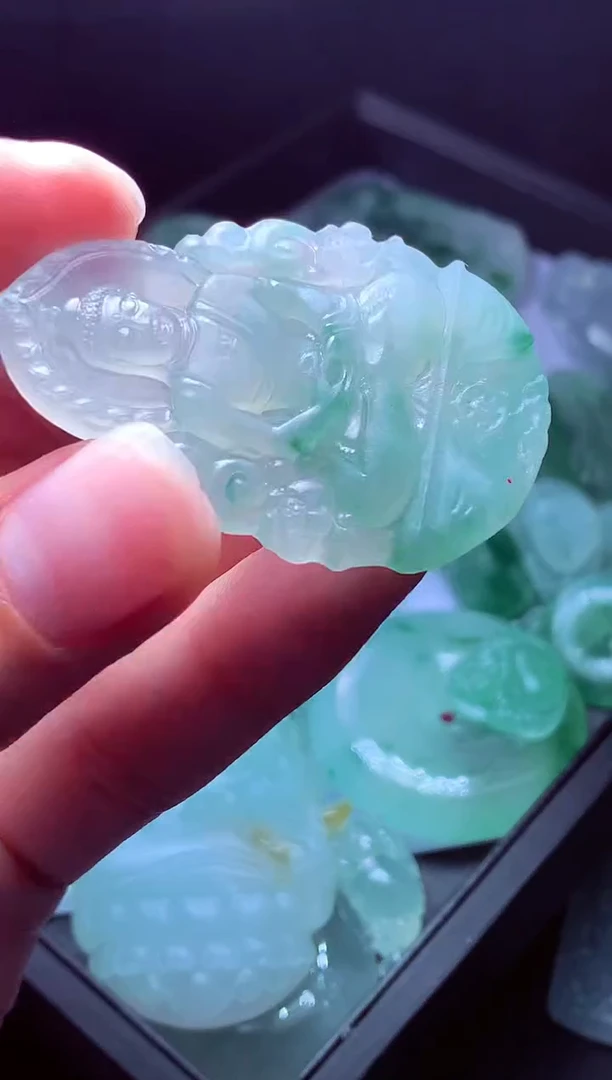 未镶嵌定制翡翠二**?毛货翡翠定制