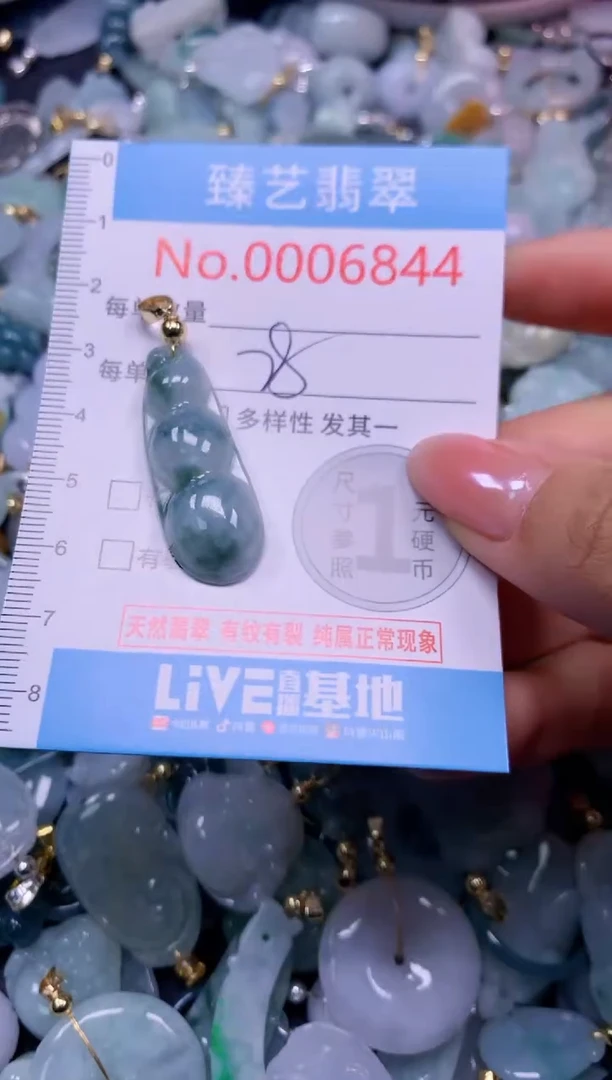 颈饰未镶嵌翡翠6844