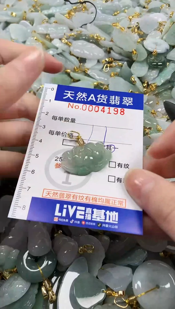 颈饰未镶嵌翡翠纯天然a货翡翠